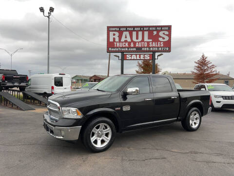 2016 RAM 1500 for sale at RAUL'S TRUCK & AUTO SALES, INC in Oklahoma City OK