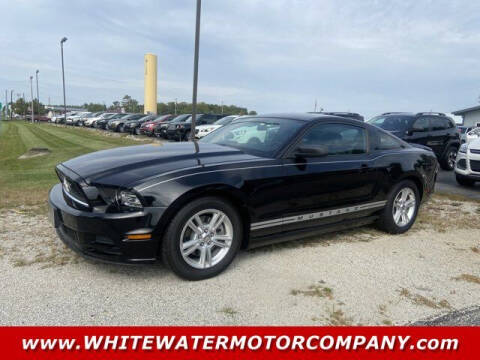 2013 Ford Mustang for sale at WHITEWATER MOTOR CO in Milan IN