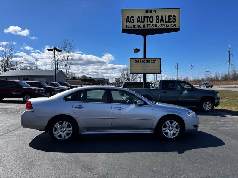 2013 Chevrolet Impala for sale at AG Auto Sales in Ontario NY