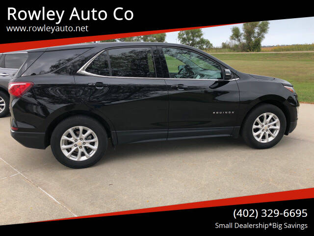 2018 Chevrolet Equinox for sale at Rowley Auto Co in Pierce, NE