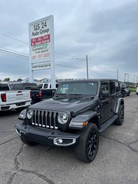 2021 Jeep Wrangler Unlimited for sale at US 24 Auto Group in Redford MI