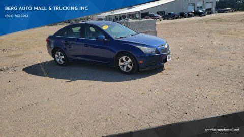 2012 Chevrolet Cruze for sale at BERG AUTO MALL & TRUCKING INC in Beresford SD