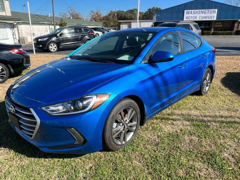 2017 Hyundai Elantra for sale at Greenville Motor Company in Greenville NC