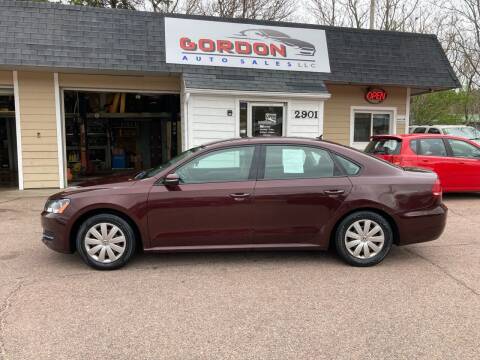 2012 Volkswagen Passat for sale at Gordon Auto Sales LLC in Sioux City IA