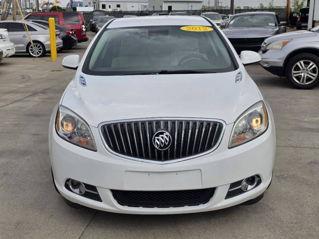 White 2012 Buick Verano Base Base 4dr Sedan 2