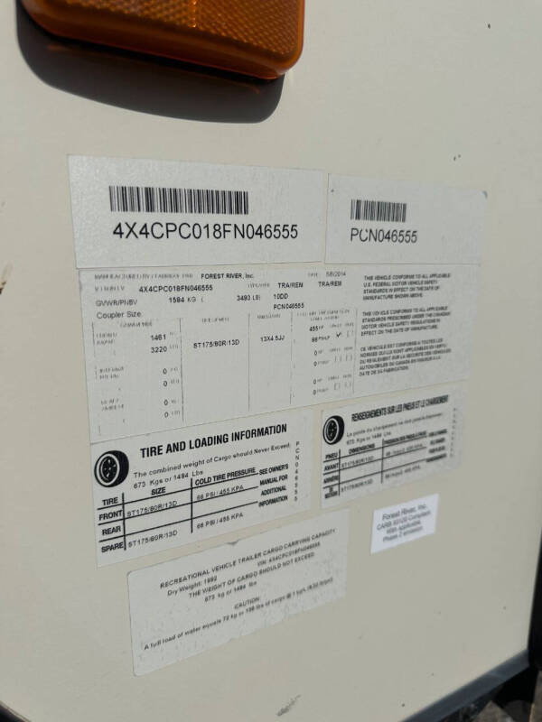 2015 Palomino BASECAMP 10DD