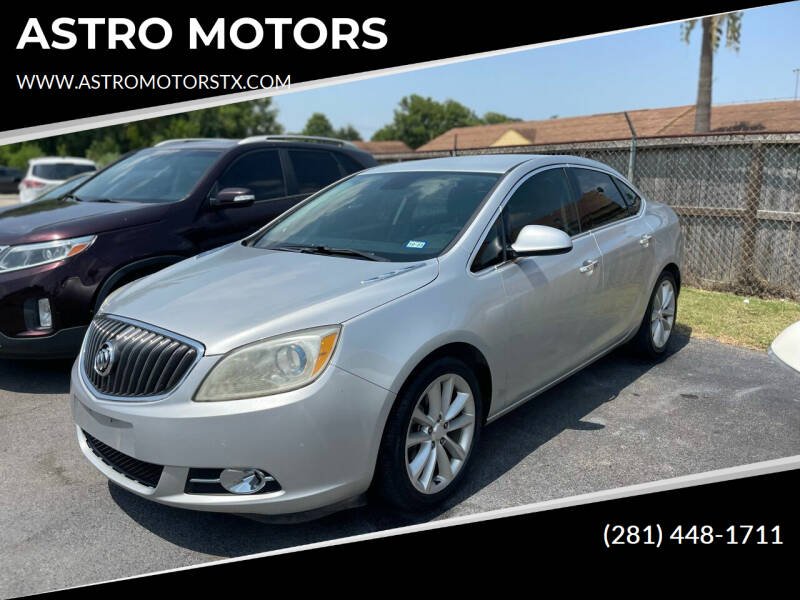 2012 Buick Verano for sale at ASTRO MOTORS in Houston TX