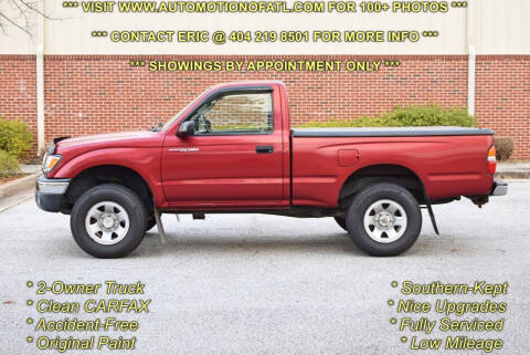 2004 Toyota Tacoma for sale at Automotion Of Atlanta in Conyers GA