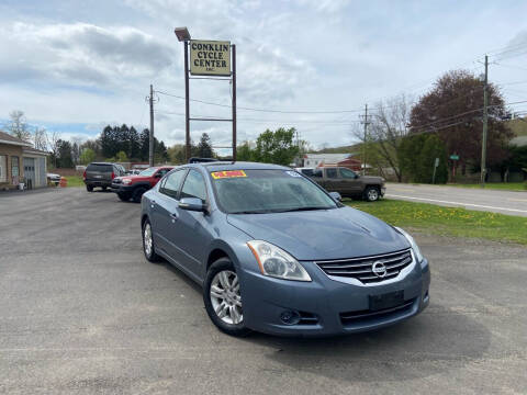 2012 Nissan Altima for sale at Conklin Cycle Center in Binghamton NY