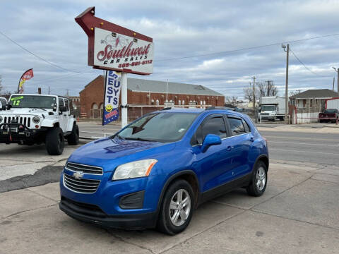 2015 Chevrolet Trax for sale at Southwest Car Sales in Oklahoma City OK