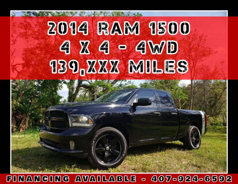 2014 RAM Ram Pickup 1500 for sale at AFFORDABLE ONE LLC in Orlando FL