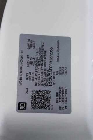 2024 Chevrolet Express 2500