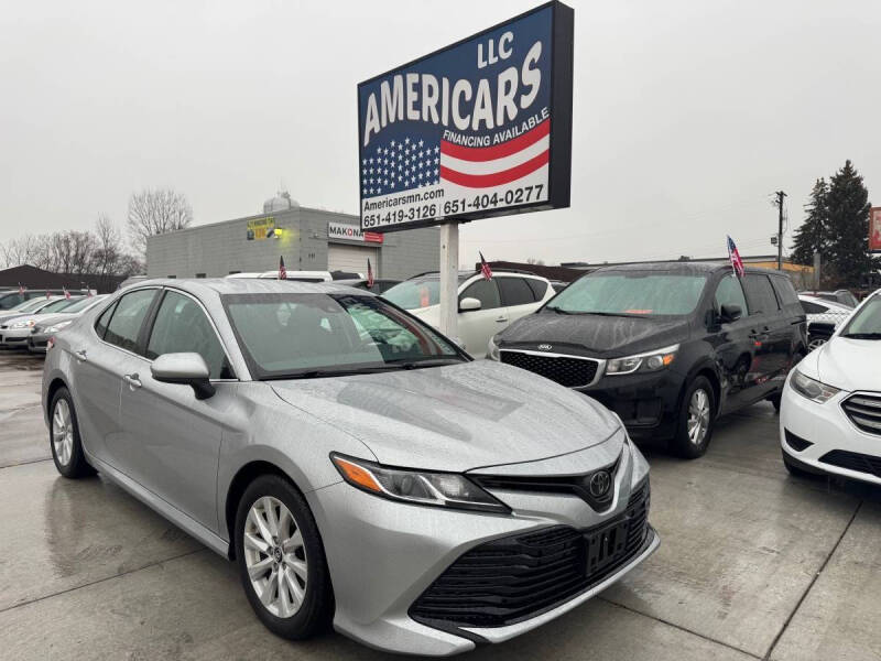 2018 Toyota Camry for sale at Americars LLC in Osseo MN