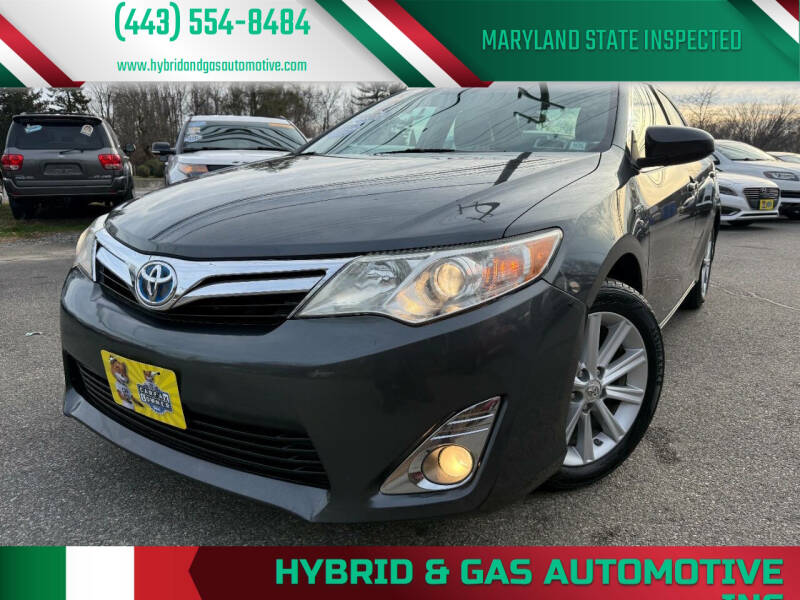 2012 Toyota Camry Hybrid XLE