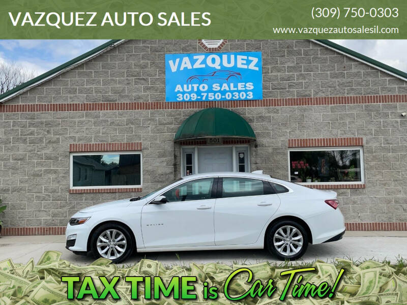 2021 Chevrolet Malibu for sale at VAZQUEZ AUTO SALES in Bloomington IL