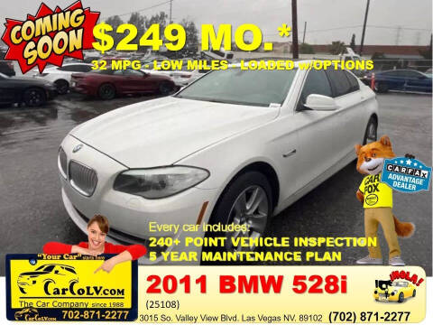 2011 BMW 5 Series for sale at The Car Company - 249 monthly payments in Las Vegas NV