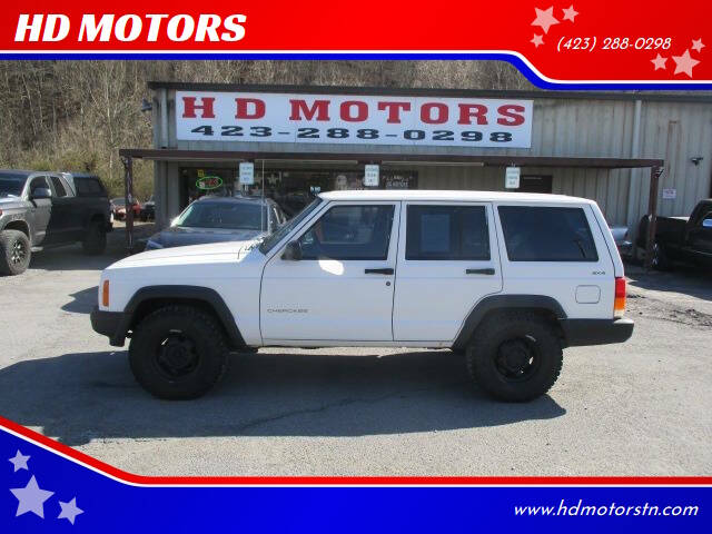 1998 Jeep Cherokee for sale at HD MOTORS in Kingsport TN