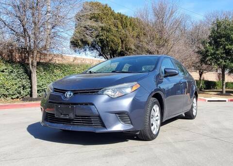 2016 Toyota Corolla for sale at International Auto Sales in Garland TX