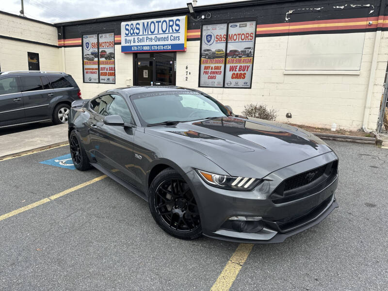 2016 Ford Mustang for sale at S & S Motors in Marietta GA