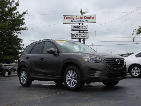 2016 Mazda CX-5 for sale at FAMILY AUTO CENTER in Greenville NC