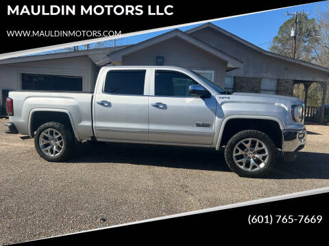2018 GMC Sierra 1500 for sale at MAULDIN MOTORS LLC in Sumrall MS