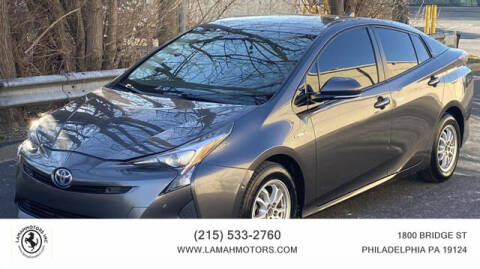 2018 Toyota Prius for sale at LAMAH MOTORS INC in Philadelphia PA
