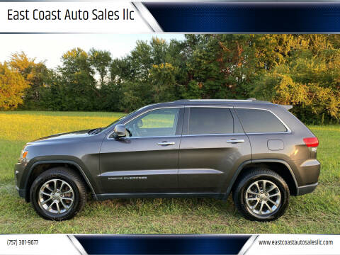 2014 Jeep Grand Cherokee for sale at East Coast Auto Sales llc in Virginia Beach VA
