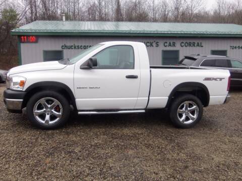 2006 Dodge Ram 1500 for sale at CHUCK'S CAR CORRAL in Mount Pleasant PA