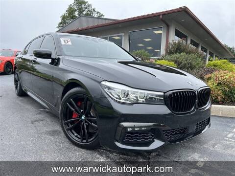 2017 BMW 7 Series for sale at WARWICK AUTOPARK LLC in Lititz PA
