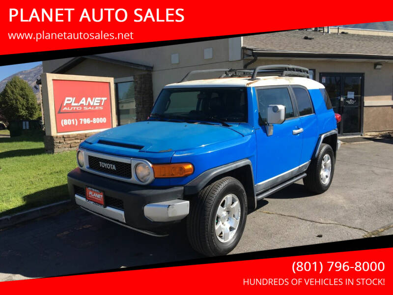 2007 Toyota FJ Cruiser for sale at PLANET AUTO SALES in Lindon UT