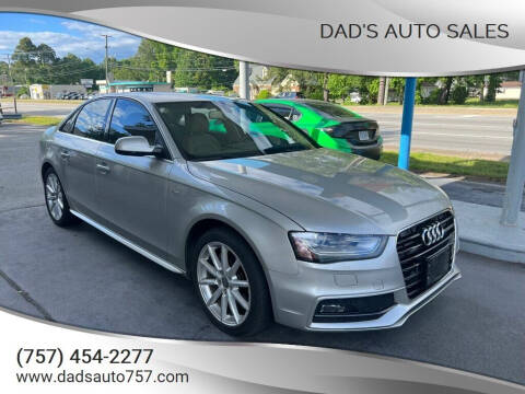 2014 Audi A4 for sale at Dad's Auto Sales in Newport News VA