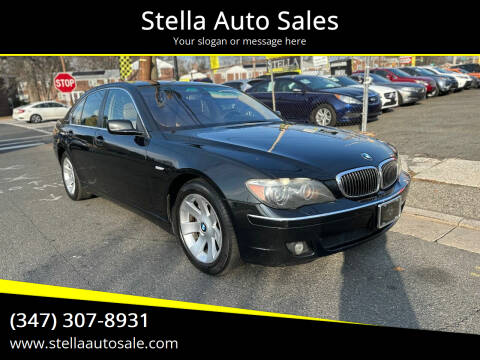 2007 BMW 7 Series for sale at Stella Auto Sales in Linden NJ