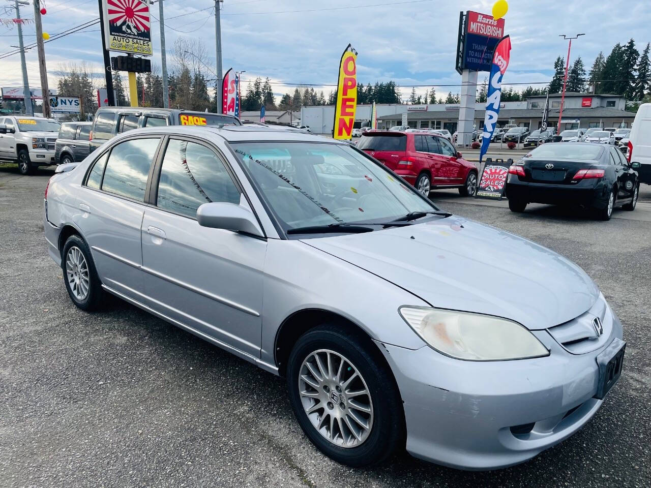 2005 Honda Civic for sale at New Creation Auto Sales in Everett, WA