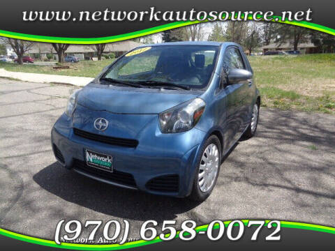 2012 Scion iQ for sale at Network Auto Source in Loveland CO