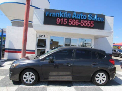 2015 Subaru Impreza 2.0i