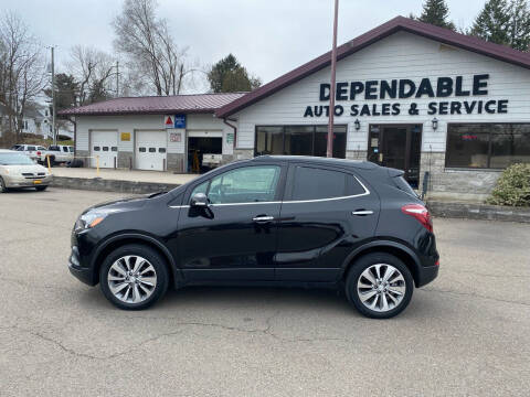 2019 Buick Encore for sale at Dependable Auto Sales and Service in Binghamton NY