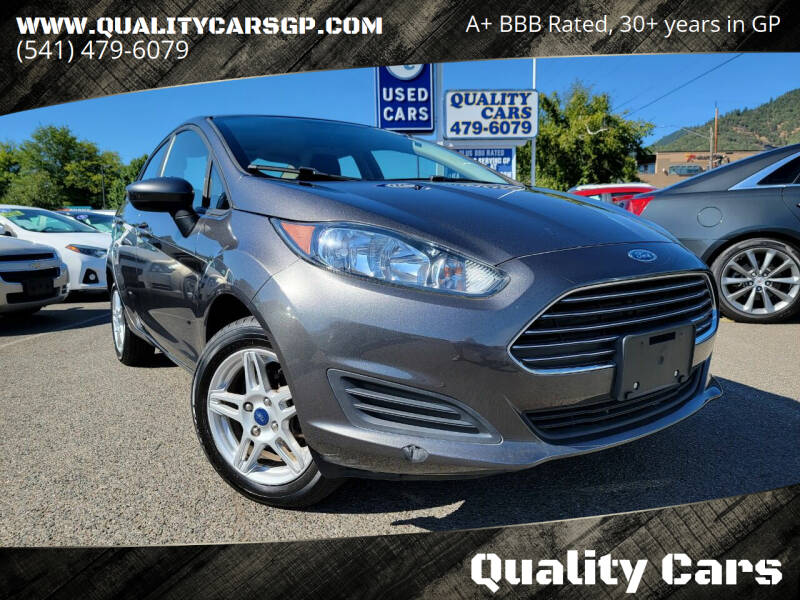 2017 Ford Fiesta for sale at Quality Cars in Grants Pass OR