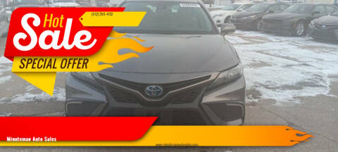 2022 Toyota Camry Hybrid for sale at Minuteman Auto Sales in Saint Paul MN