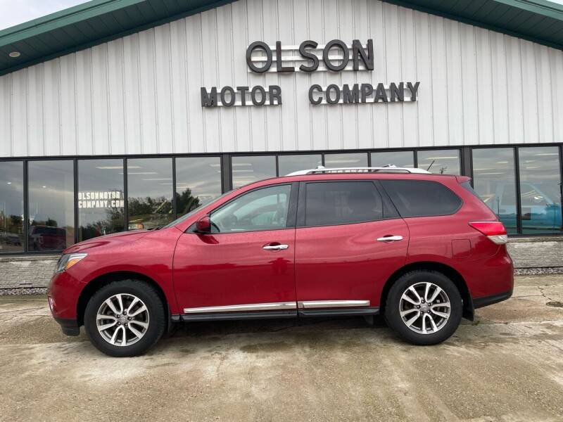 2013 Nissan Pathfinder for sale at Olson Motor Company in Morris MN