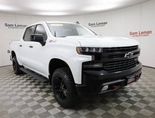 Used 2020 Chevrolet Silverado 1500 LT Trail Boss with VIN 1GCPYFELXLZ295539 for sale in Bloomington, IL