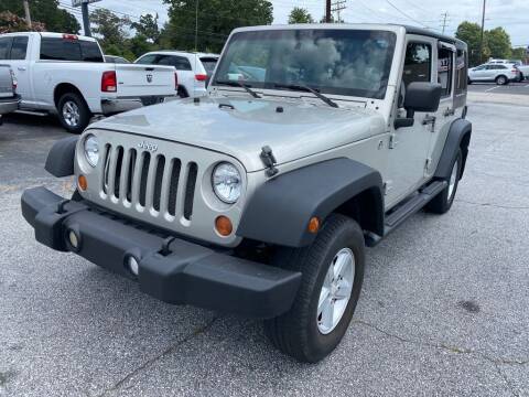 2007 Jeep Wrangler Unlimited for sale at Brewster Used Cars in Anderson SC