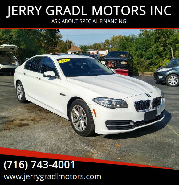 2014 BMW 5 Series for sale at JERRY GRADL MOTORS INC in North Tonawanda NY