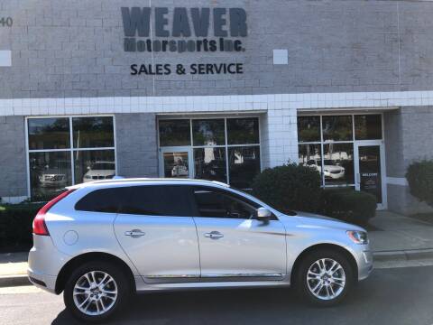 2015 Volvo XC60 for sale at Weaver Motorsports Inc in Cary NC
