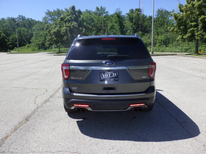 2018 Ford Explorer Platinum