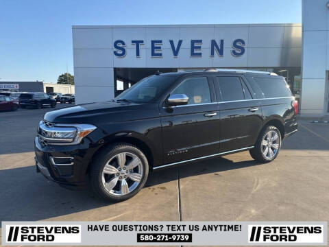 2024 Ford Expedition MAX for sale at STEVENS FORD in Enid OK