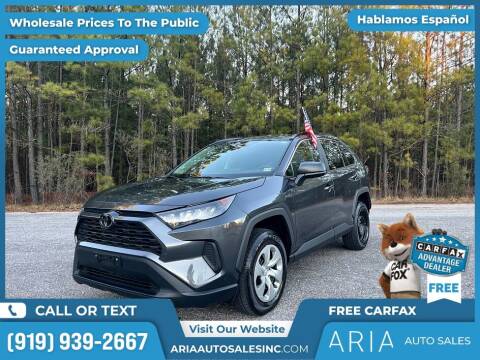 2020 Toyota RAV4 for sale at ARIA AUTO SALES INC in Raleigh NC