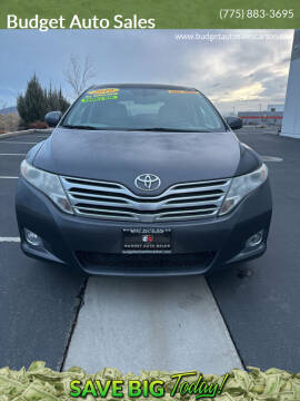 2010 Toyota Venza for sale at Budget Auto Sales in Carson City NV