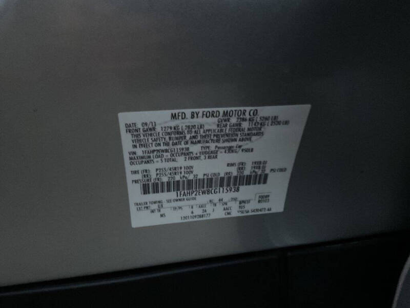 2012 Ford Taurus SEL