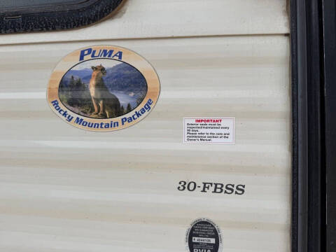 2016 Forest River Puma