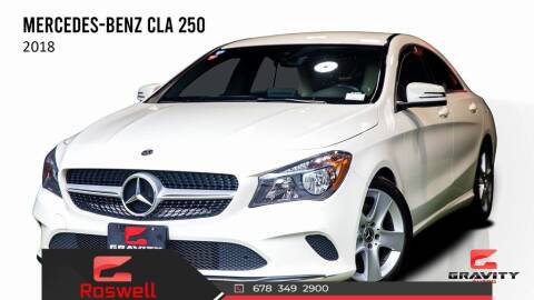 2018 Mercedes-Benz CLA for sale at Gravity Autos Roswell in Roswell GA